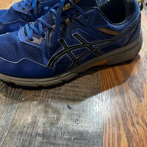 Asics Blue and Gray Athletic Sneakers men’s size 12